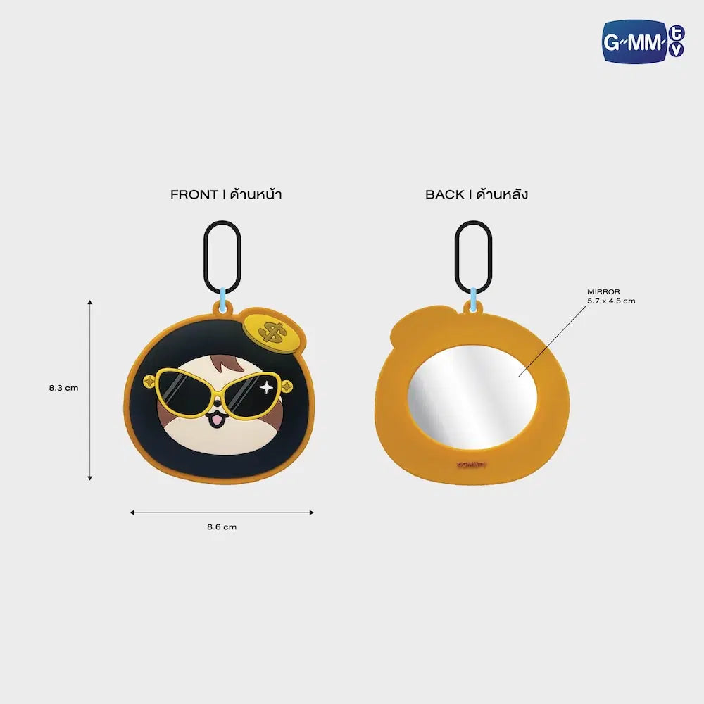 SAMRUAY GMMTV FANDOM CHARACTER MIRROR KEYCHAIN