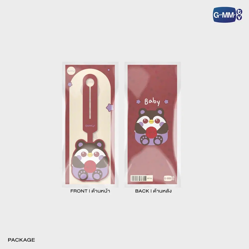 GUINZLY GMMTV FANDOM CHARACTER RUBBER BAG TAG