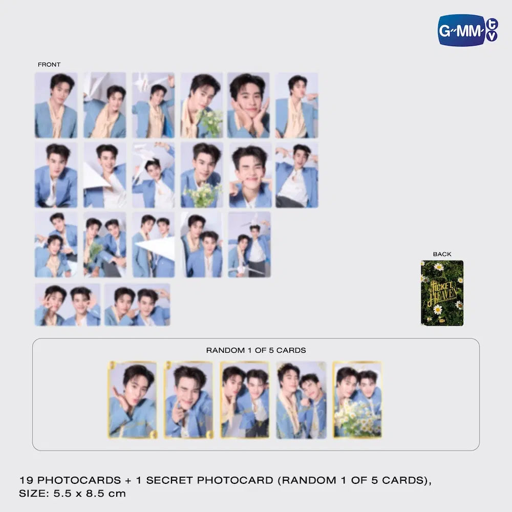 PRE-ORDER】GEMINIFOURTH COLLECTIBLE CARD SET | TICKET TO HEAVEN PRE-ORDER】GEMINIFOURTH COLLECTIBLE CARD SET | TICKET TO HEAVEN
