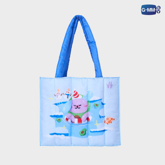 POPUPOS-096 AVOCEAN FLUFFY BAG