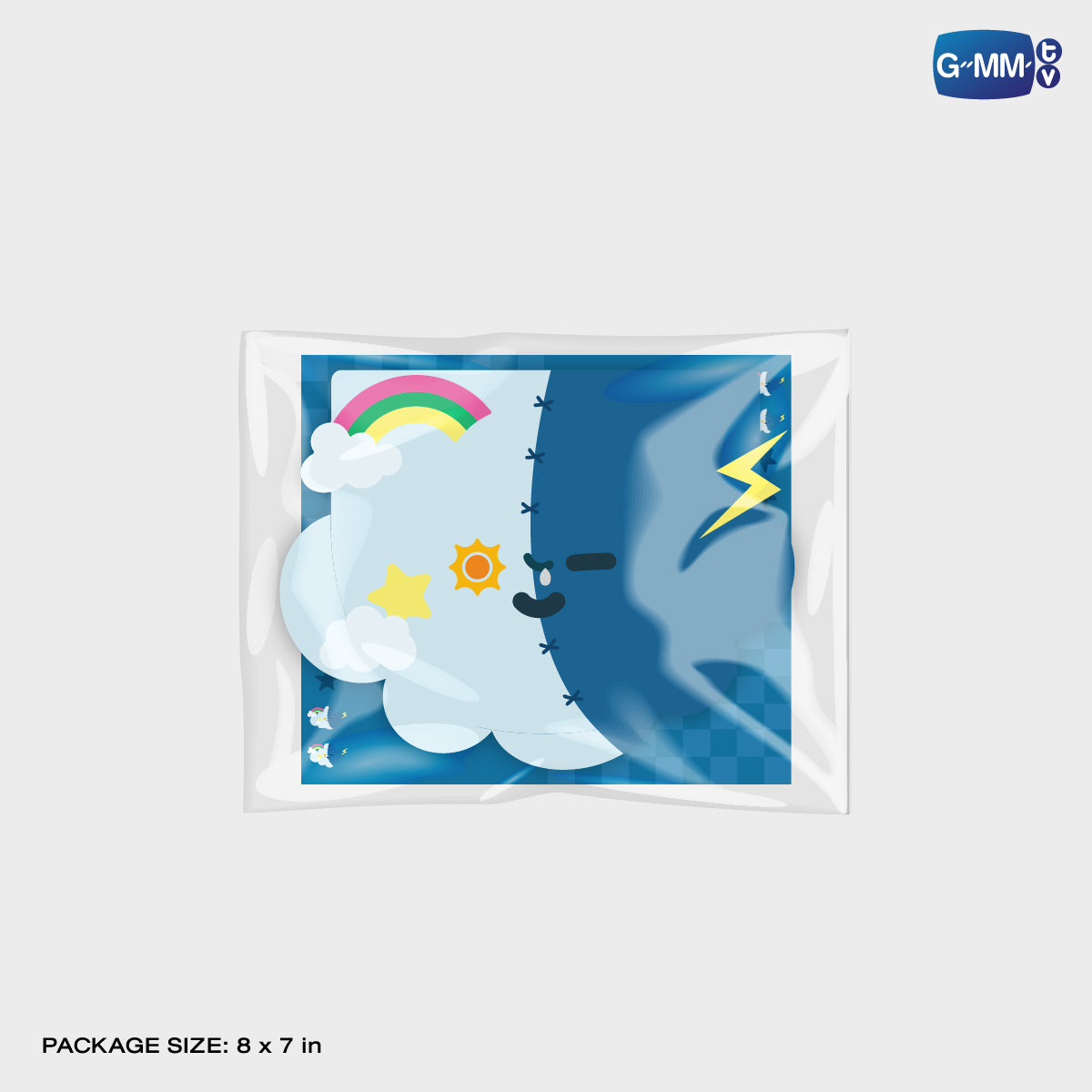 POPOS25-535 FANDOM CHARACTER DRAWSTRING POUCH SMYLE