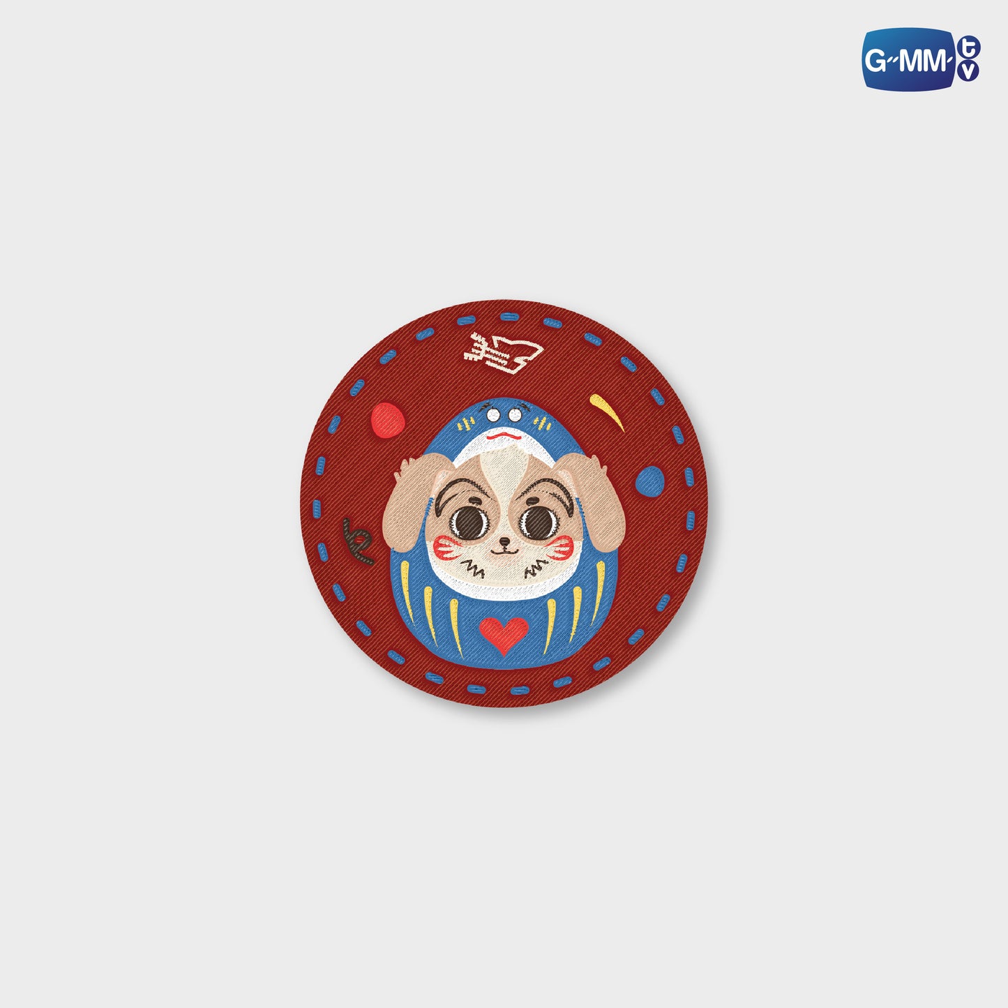 POPOS25-383 WOVEN PIN WESLEY