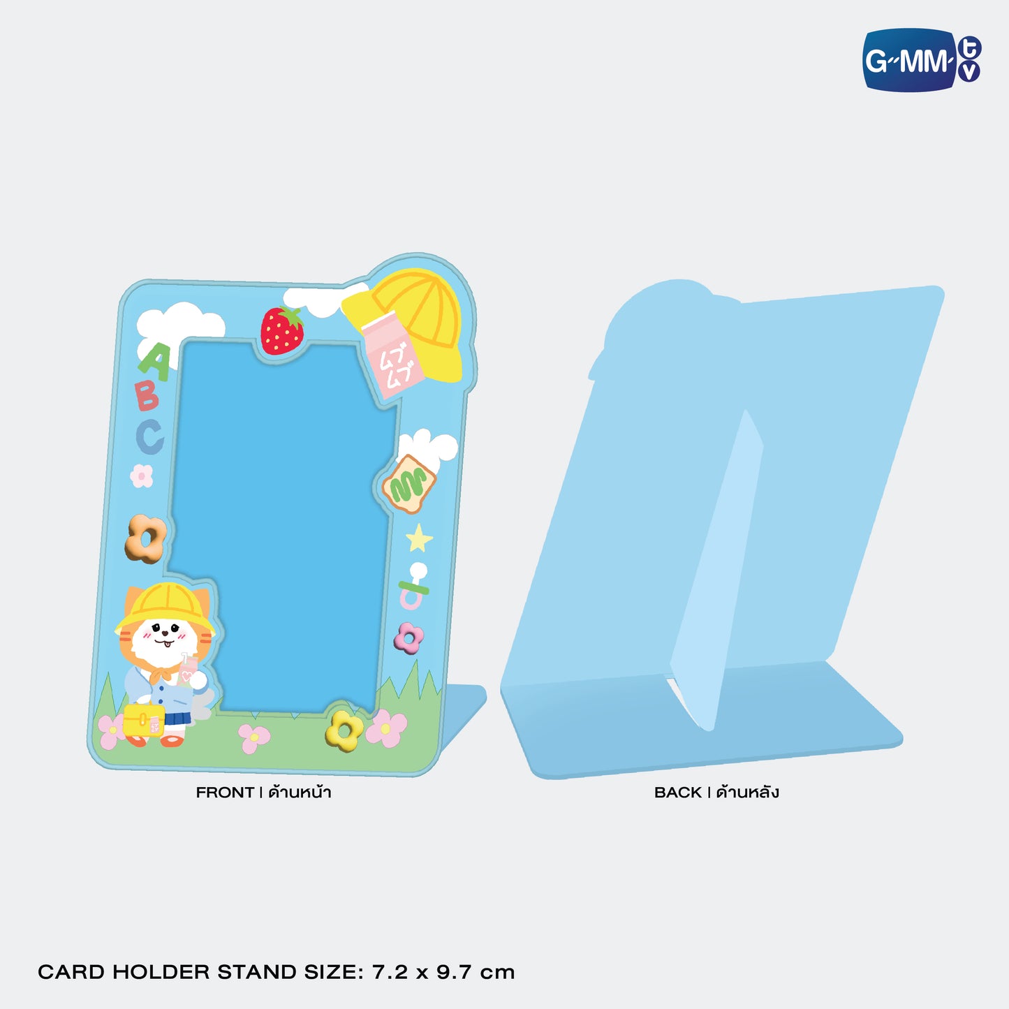 POPOS25-078 MUVMUV CARD HOLDER STAND WITH PHOTOCARD