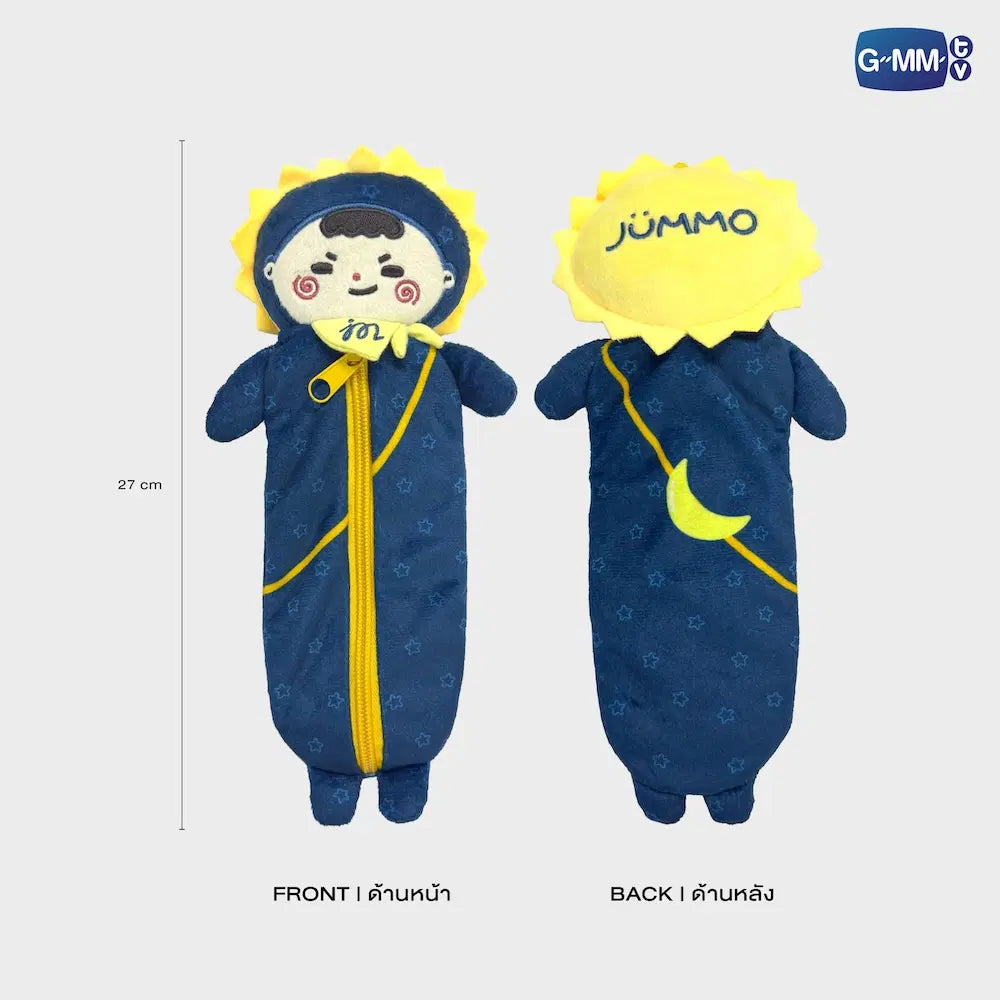 JUMMO GMMTV FANDOM CHARACTER PLUSH PENCIL CASE