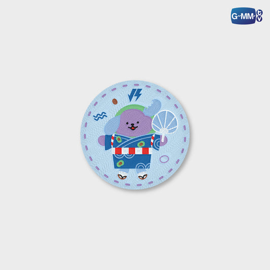 POPOS25-377 WOVEN PIN AVOCEAN