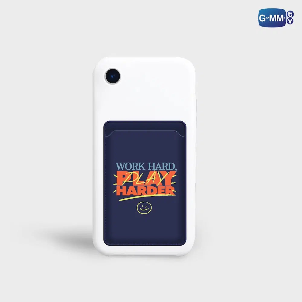 WORK HARD PLAY HARDER MAGNETIC WALLET | ENEMIES WITH BENEFITS