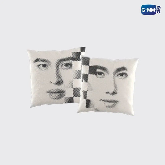 THEE AND PEACH PILLOW COVER SET | มีสติแล้วลูกพีช PEACH AND ME
