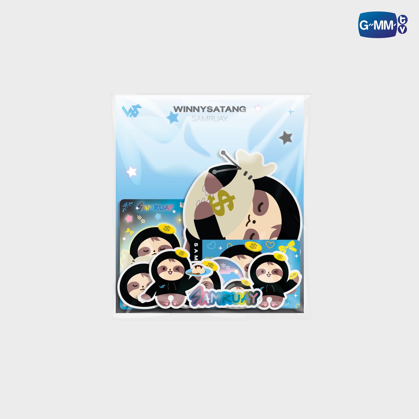 POPOS25-550 STICKER SET SAMRUAY