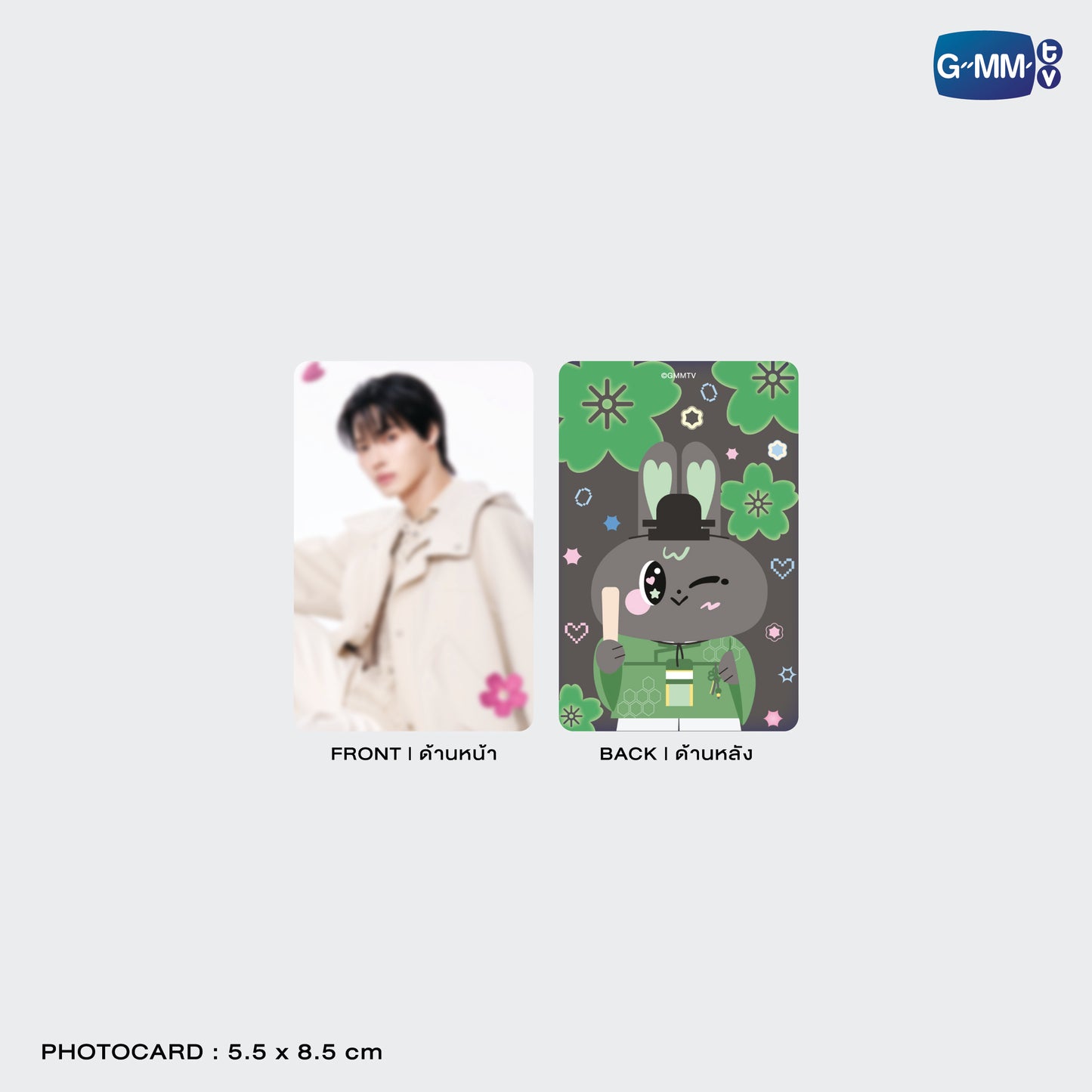 POPOS25-447 CARD HOLDER WITH PHOTOCARD METAA