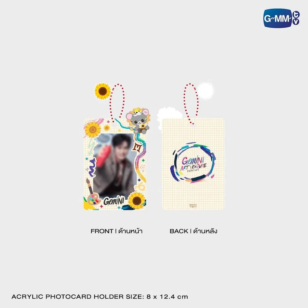 【PRE-ORDER】LOOK KHUNNOO ACRYLIC CARD HOLDER (GEMINI VERSION)