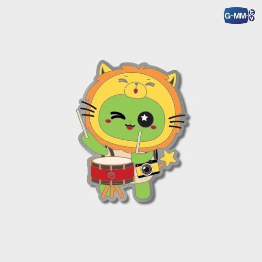 GMMTV STARLYMPIC 2025 FANDOM CHARACTER PIN