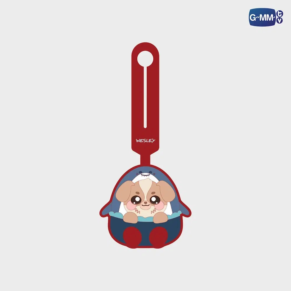 WESLEY GMMTV FANDOM CHARACTER RUBBER BAG TAG