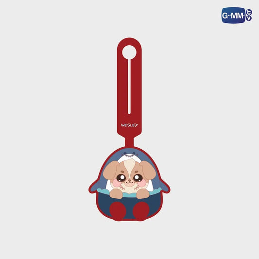 WESLEY GMMTV FANDOM CHARACTER RUBBER BAG TAG