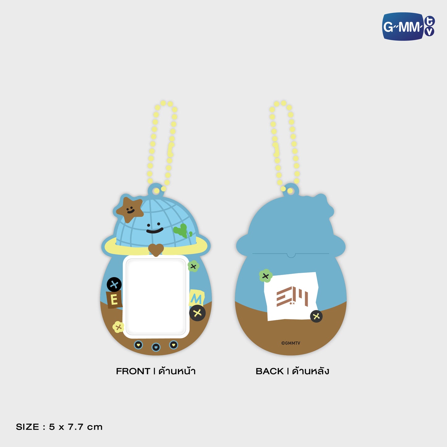 POPOS25-230 MR. SATURNWORLD MINI CARD HOLDER WITH EARTHMIX PHOTOCARD