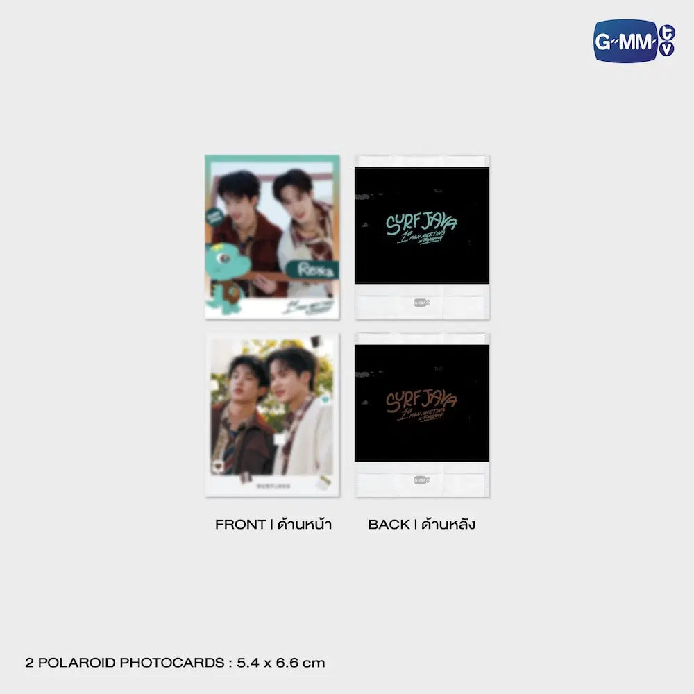 SURF JAVA 1ST FAN MEETING IN THAILAND MINI PHOTO SET