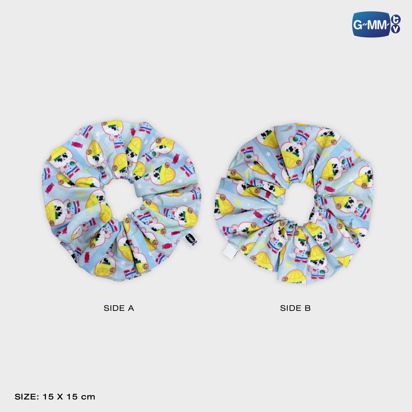 POPOS25-117 PAODY CHARACTER HAIR SCRUNCHIE