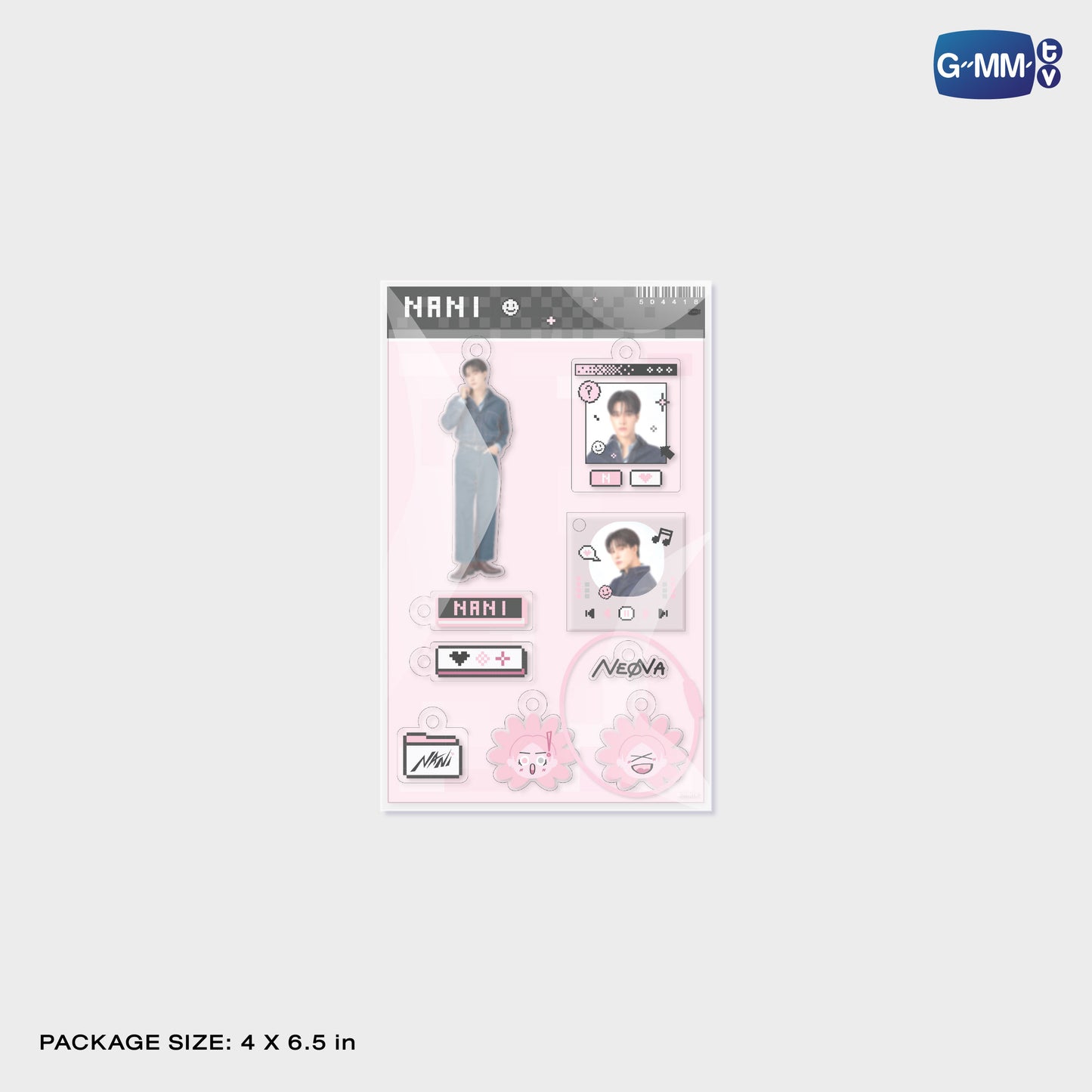 POPNY-379 NANI CUSTOMIZABLE ACRYLIC KEYCHAIN