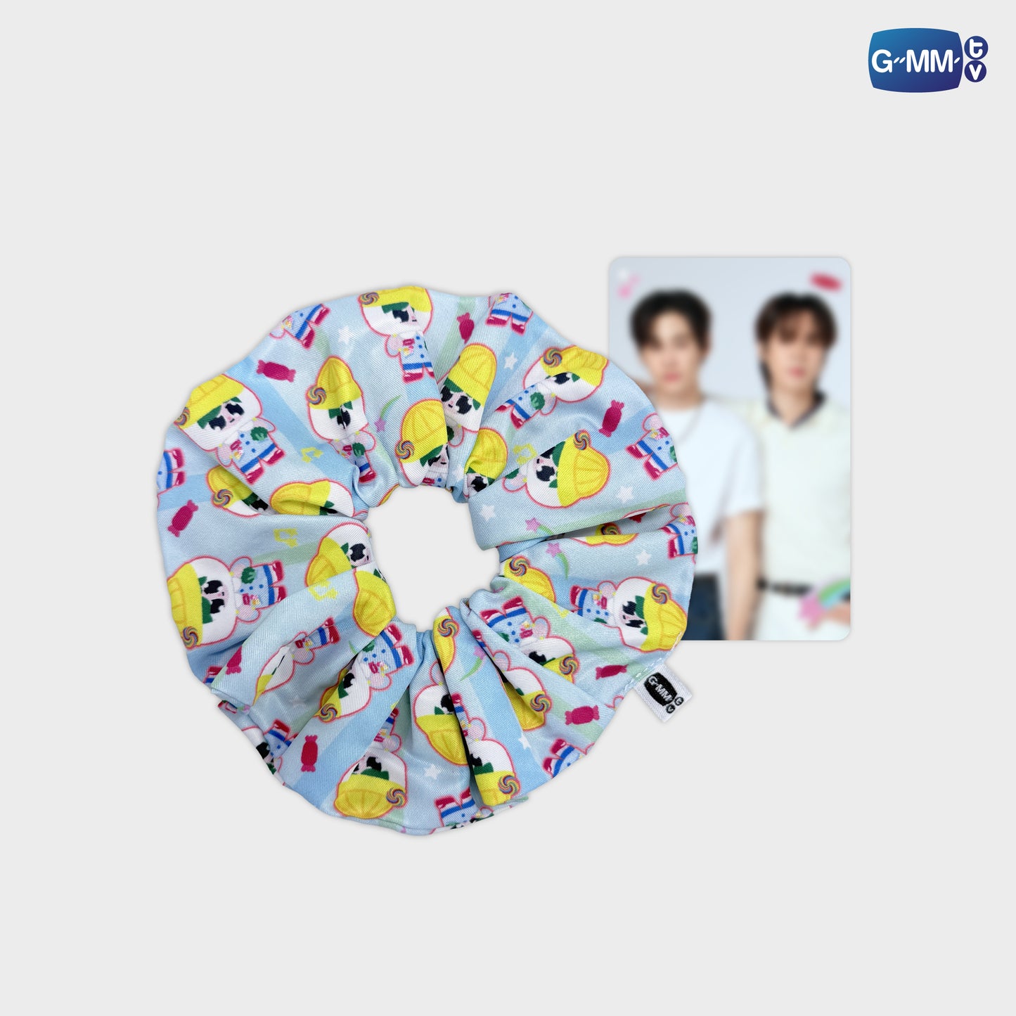 POPOS25-117 PAODY CHARACTER HAIR SCRUNCHIE