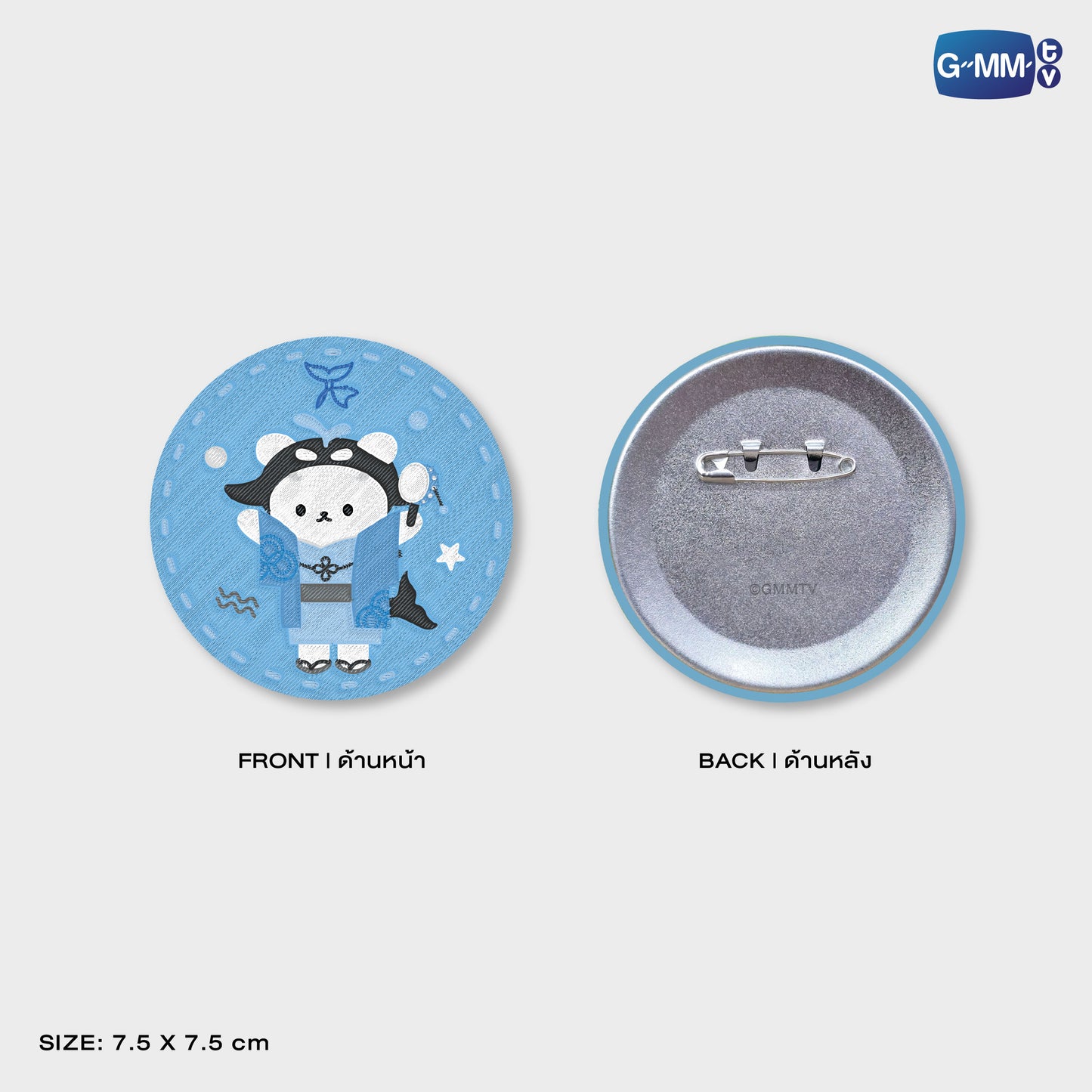 POPOS25-371 WOVEN PIN POLCASAN