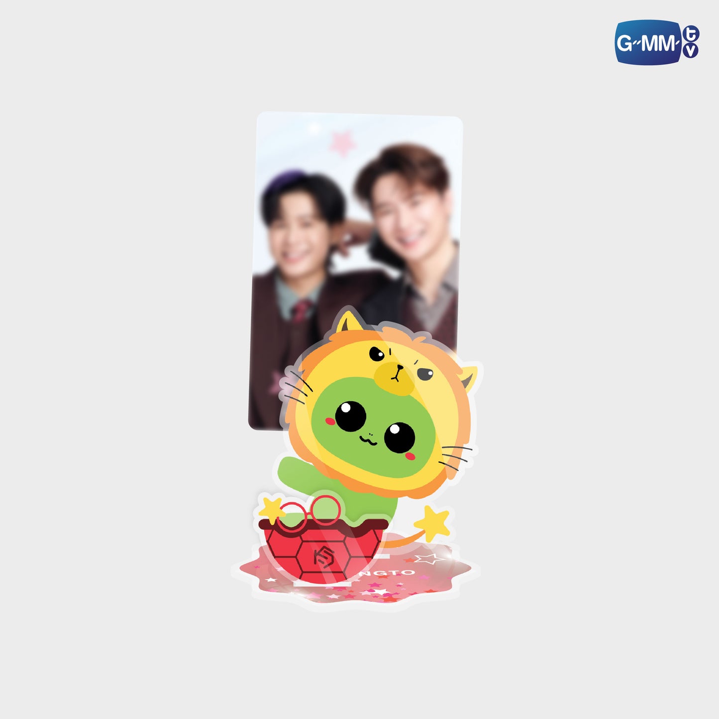 KING MAN ACRYLIC CLIP STAND WITH KRISTSINGTO PHOTOCARD