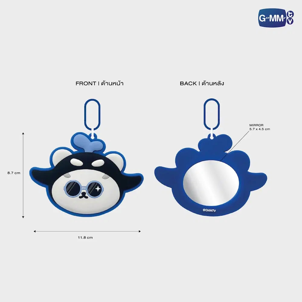 POLCASAN GMMTV FANDOM CHARACTER MIRROR KEYCHAIN