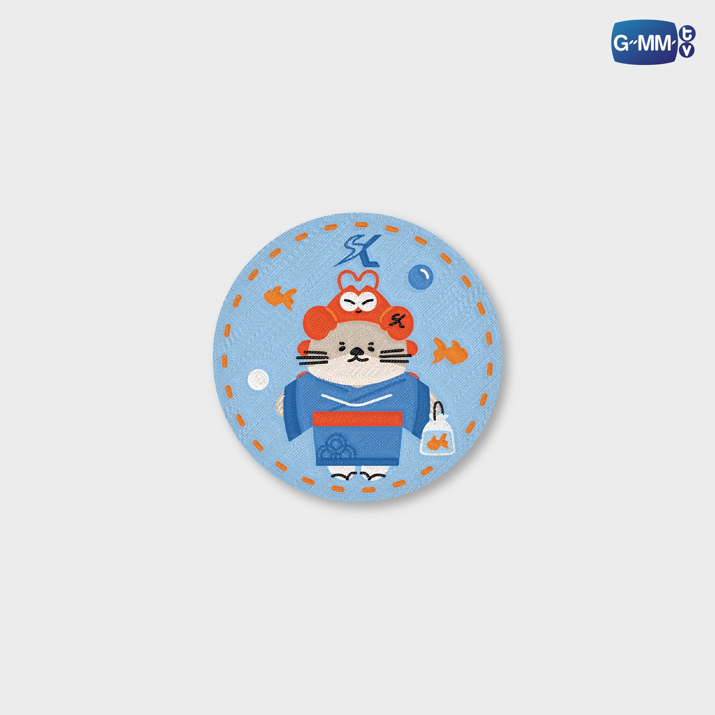 POPNY-015 NONG NOOONG WOVEN PIN