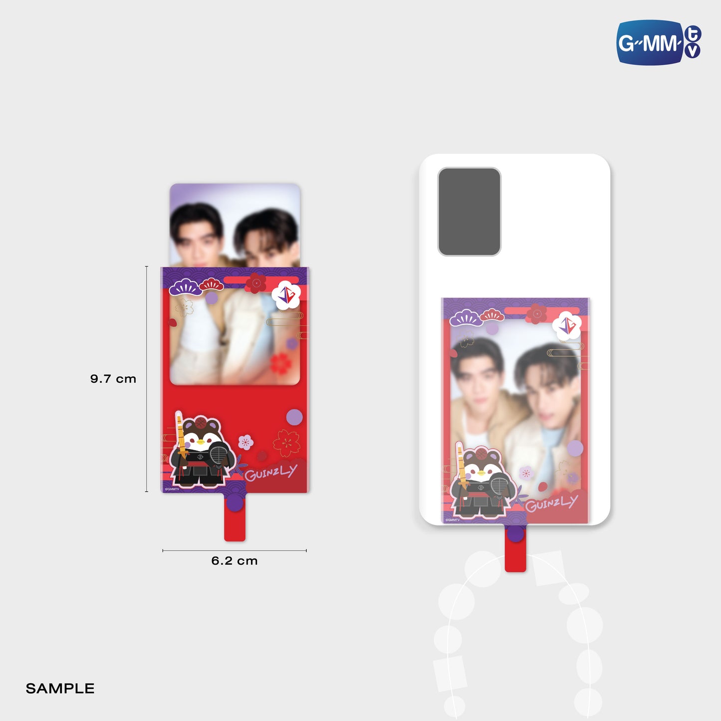 POPOS25-470 PHONE FRAME CARD GUINZLY