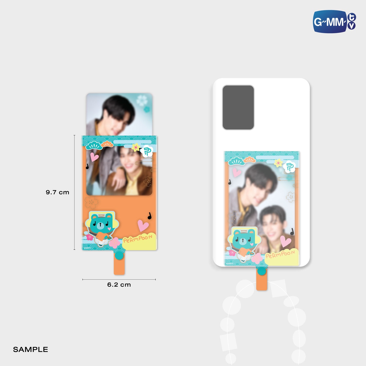 POPOS25-459 PHONE FRAME CARD PERMPOON