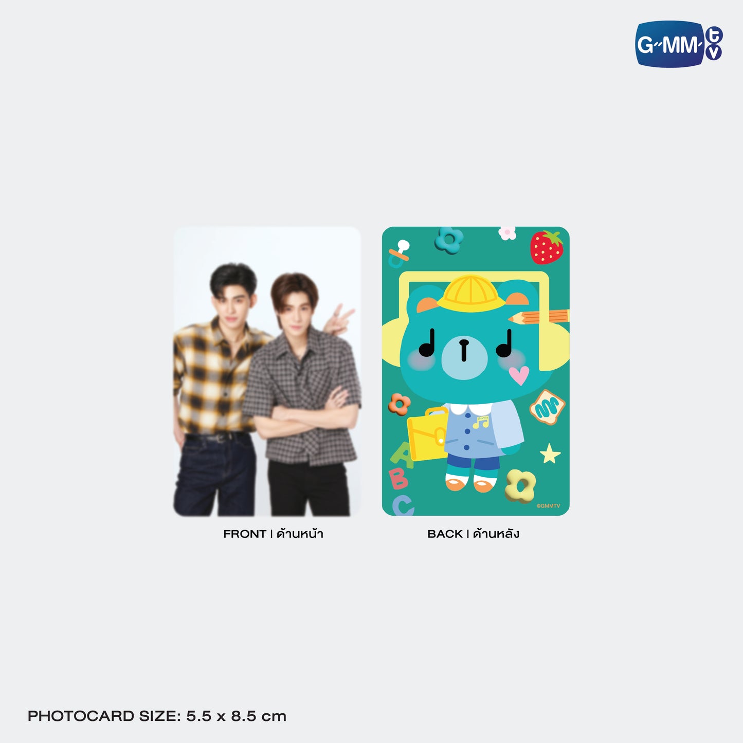 POPOS25-064 PERMPOON CARD HOLDER STAND WITH PHOTOCARD