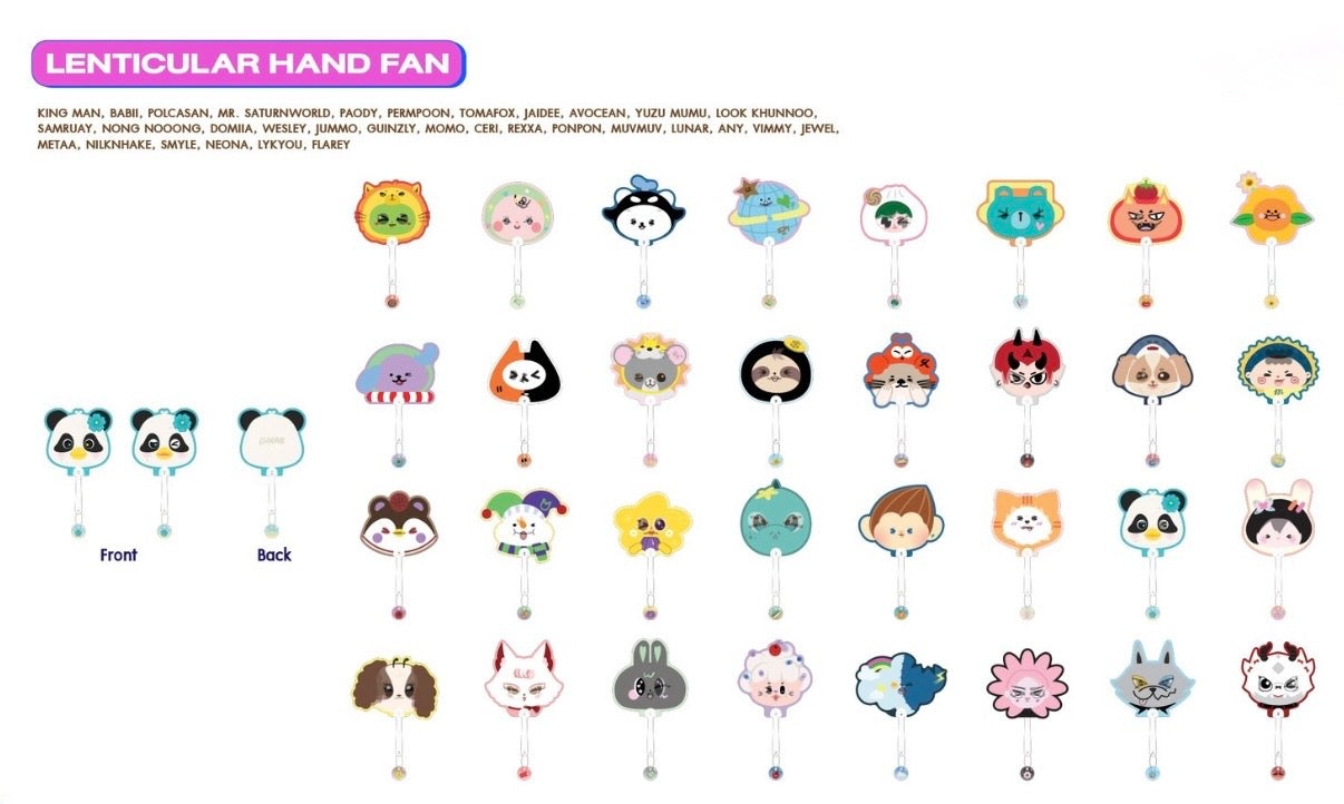 LENTICULAR HAND FAN