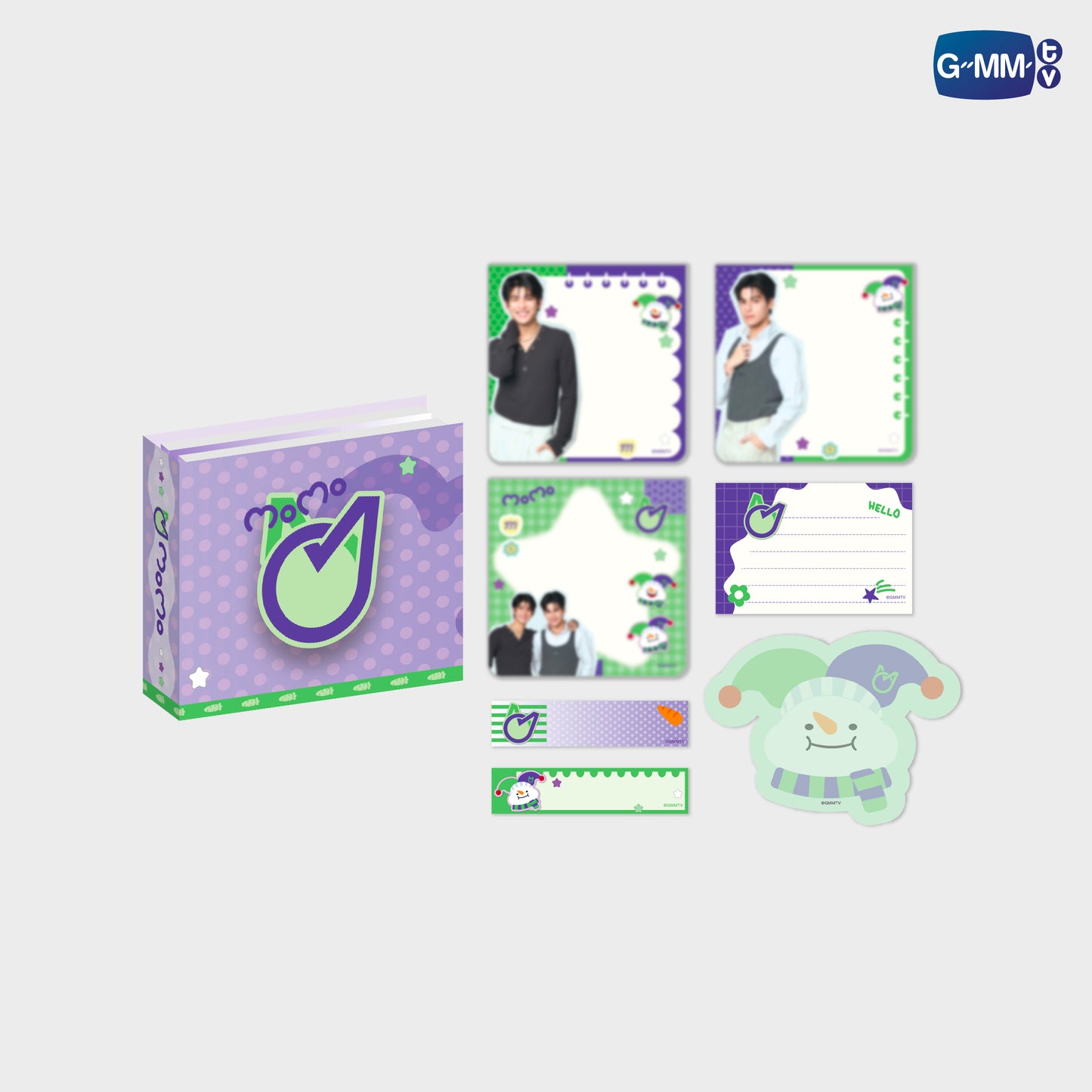 POPOS25-049 MOMO NOTEPAD SET