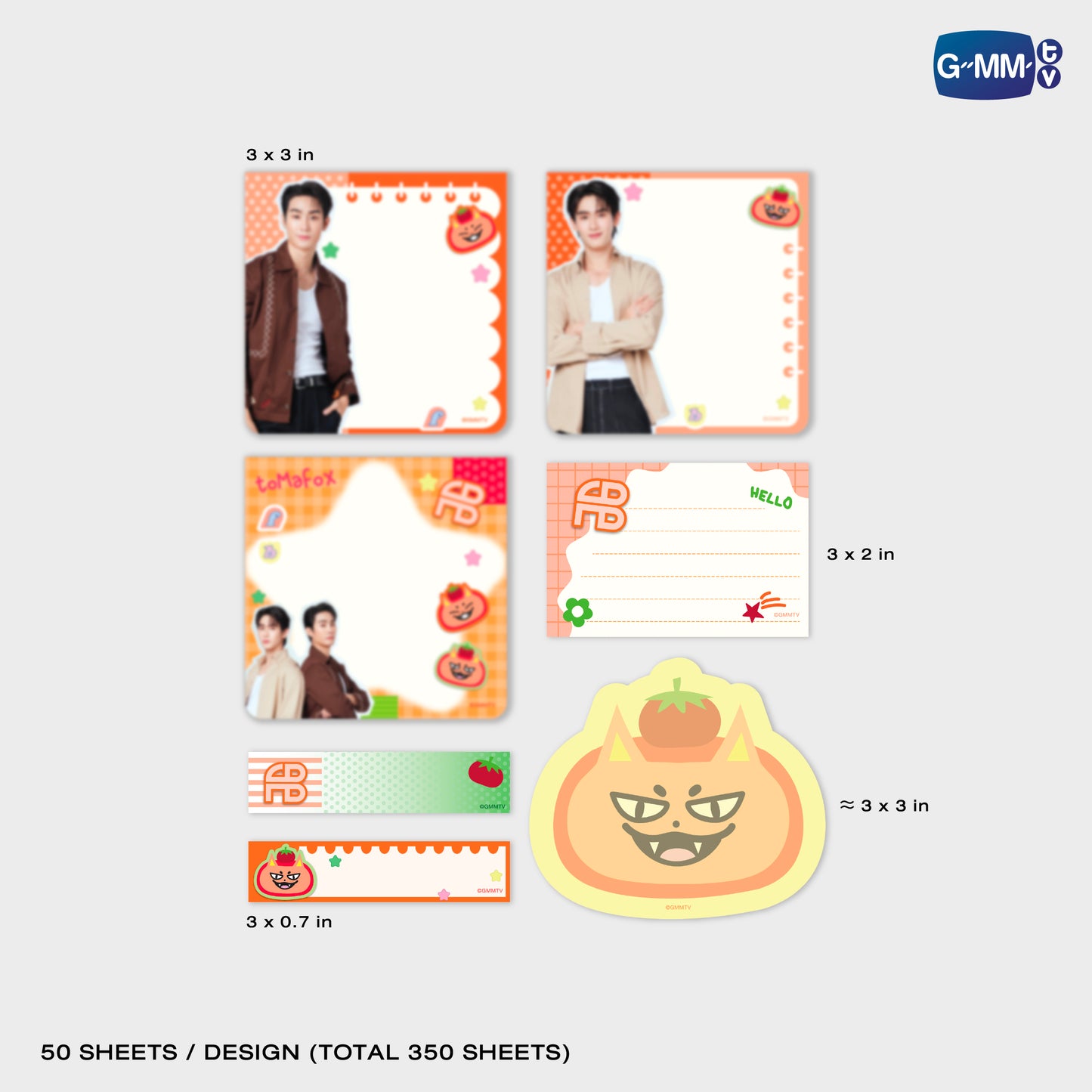 POPOS25-038 TOMAFOX NOTEPAD SET