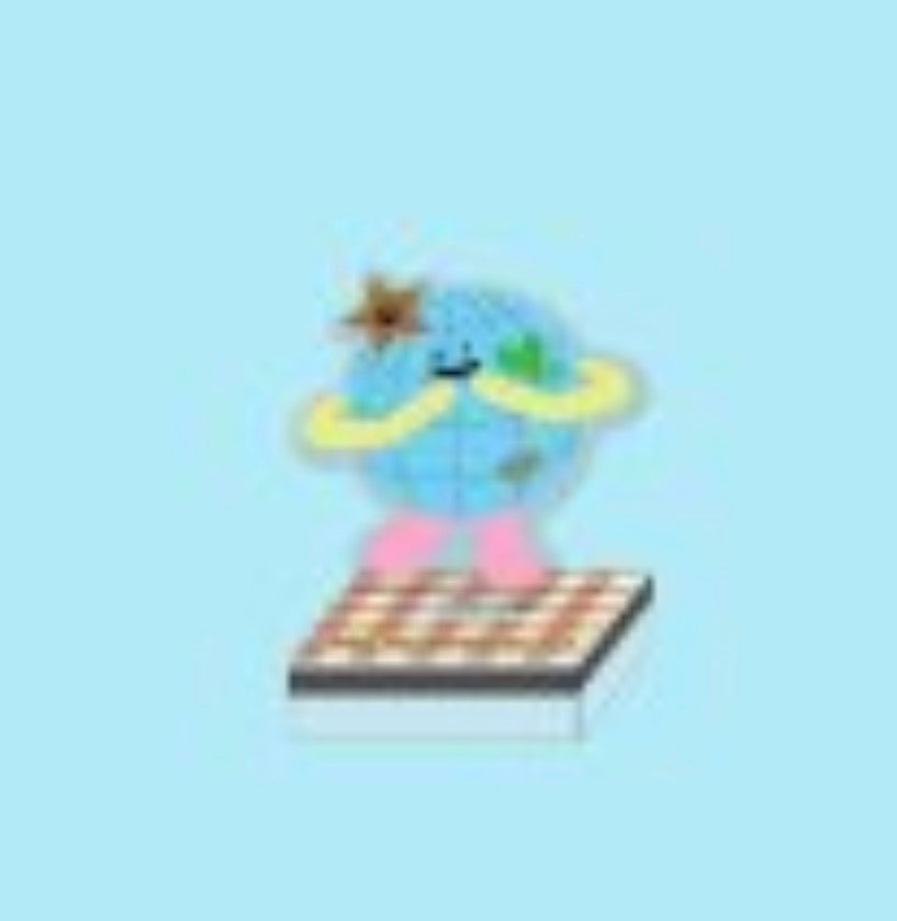 MR. SATURNWORLD GMMTV FANDOM CHARACTER SELF-INKING STAMP