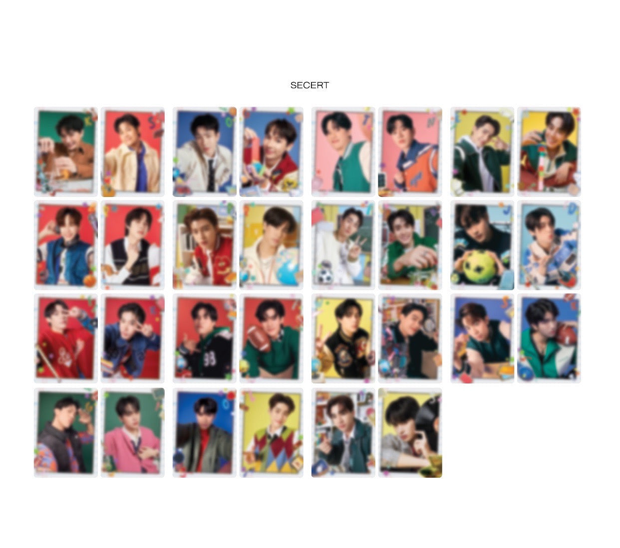 POPUPOS-435 BOYS COLLECTIBLE RANDOM CARD 【HONGKONG EDITION】