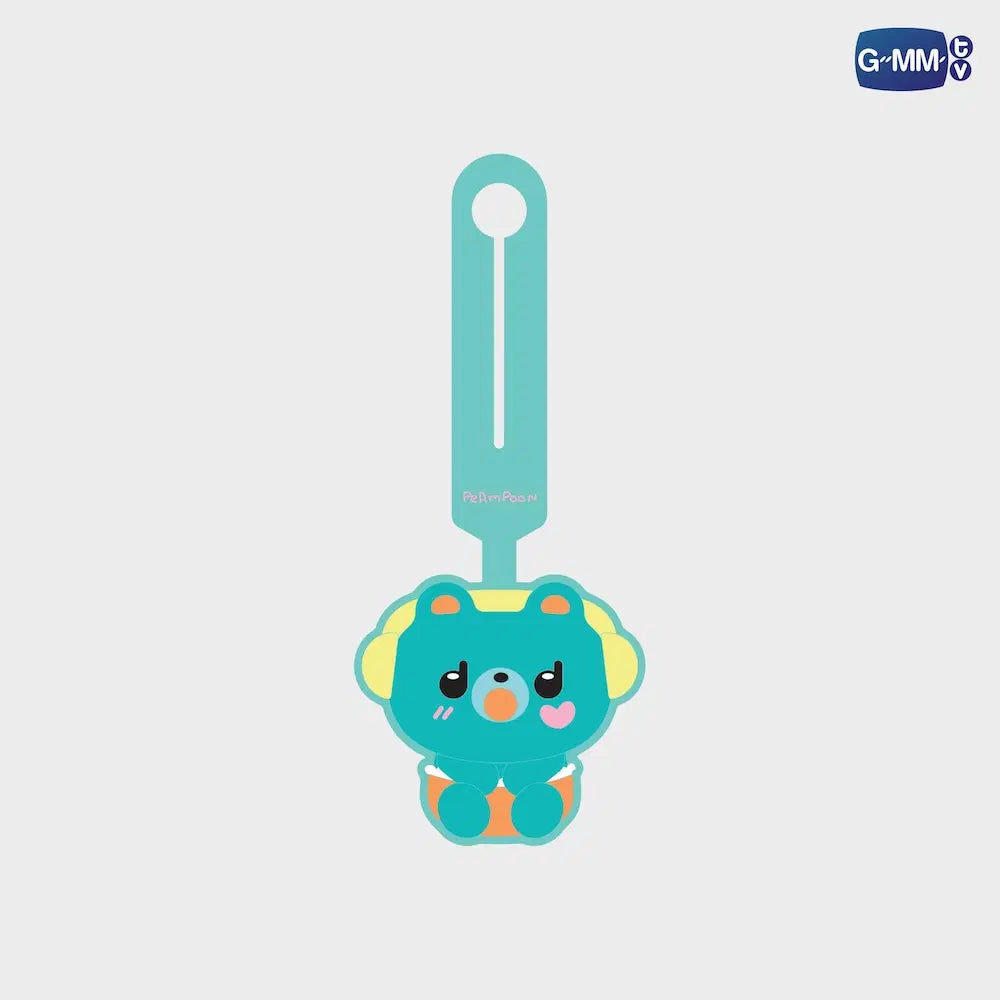 PERMPOON GMMTV FANDOM CHARACTER RUBBER BAG TAG