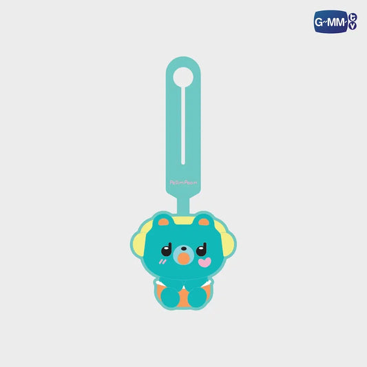 PERMPOON GMMTV FANDOM CHARACTER RUBBER BAG TAG
