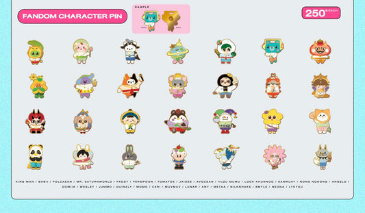 【Character Fest Thailand 2025】FANDOM CHARACTER PIN