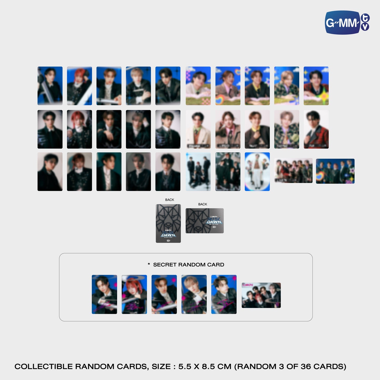 LYKN DUSK & DAWN WORLD TOUR COLLECTIBLE RANDOM CARD