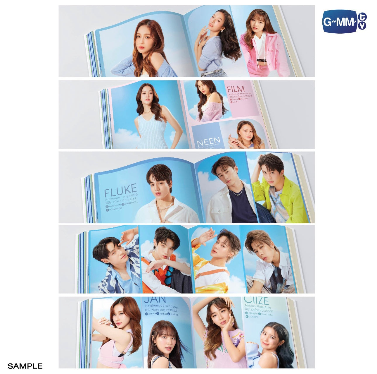 GMMTV SUNLIGHT NOTEBOOK 2024 [Post-event mail order]