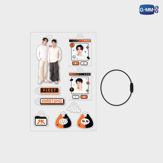 POPNY-355 FIRSTKHAOTUNG CUSTOMIZABLE ACRYLIC KEYCHAIN