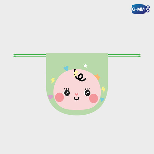 POPOS25-512 FANDOM CHARACTER DRAWSTRING POUCH BABII