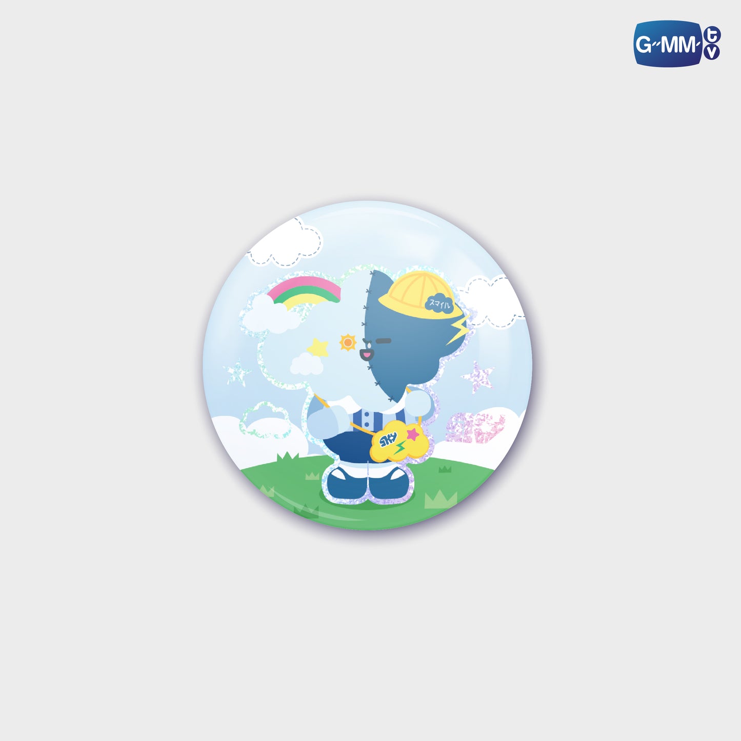 POPOS25-029 SMYLE HOLOGRAM PIN