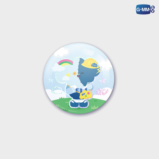 POPOS25-029 SMYLE HOLOGRAM PIN