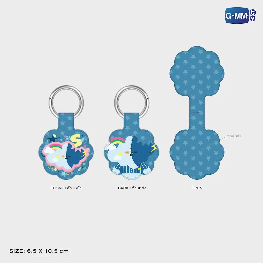 SMYLE GMMTV FANDOM CHARACTER MAGNETIC UTILITY CLIP KEYCHAIN