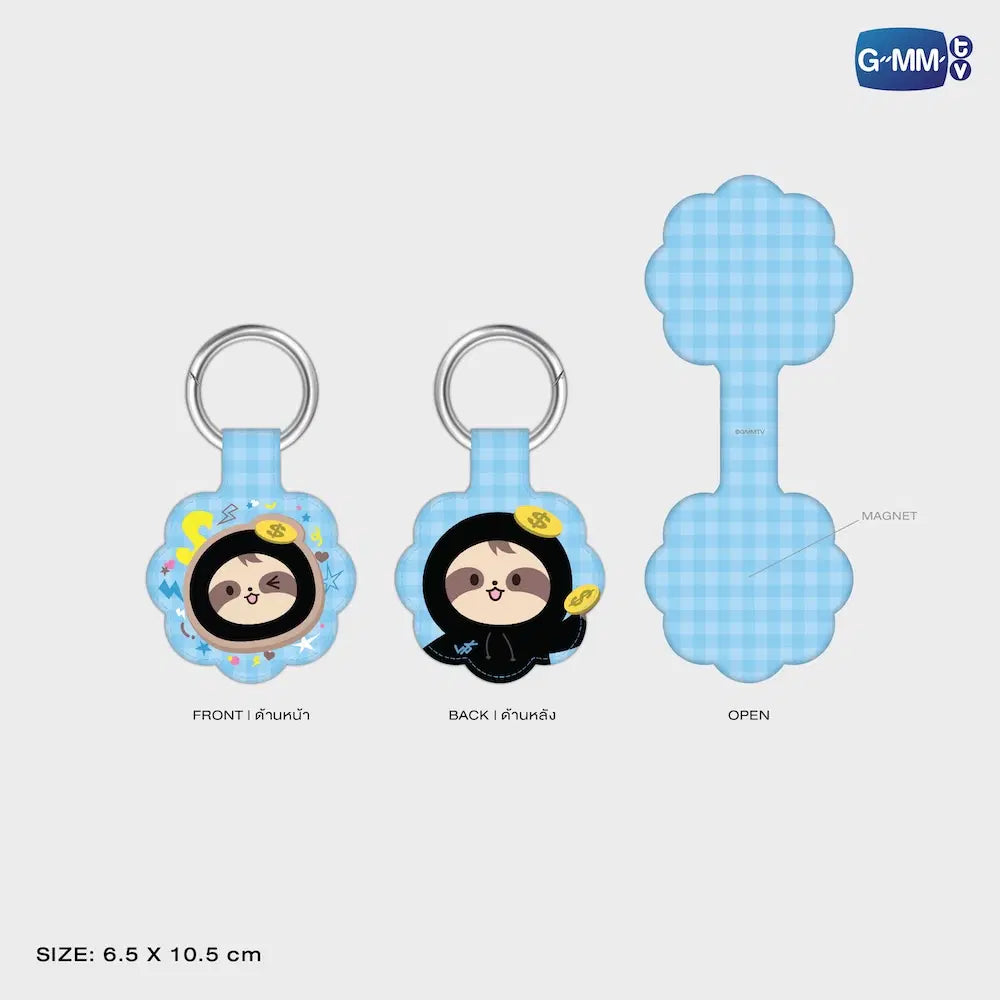 SAMRUAY GMMTV FANDOM CHARACTER MAGNETIC UTILITY CLIP KEYCHAIN
