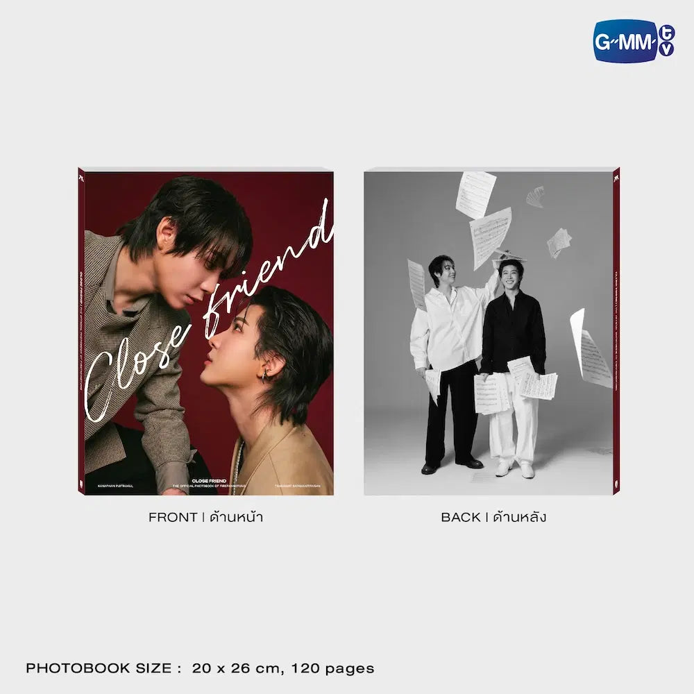 【 PRE-ORDER】CLOSE FRIEND | THE OFFICIAL PHOTOBOOK OF FIRSTKHAOTUNG