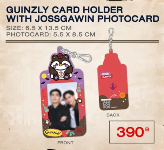 【PRE-ORDER】
【JOSS GAWIN INVINCIBLE FANCON】 GUINZLY CARD HOLDER WITH JOSSGAWIN PHOTOCARD