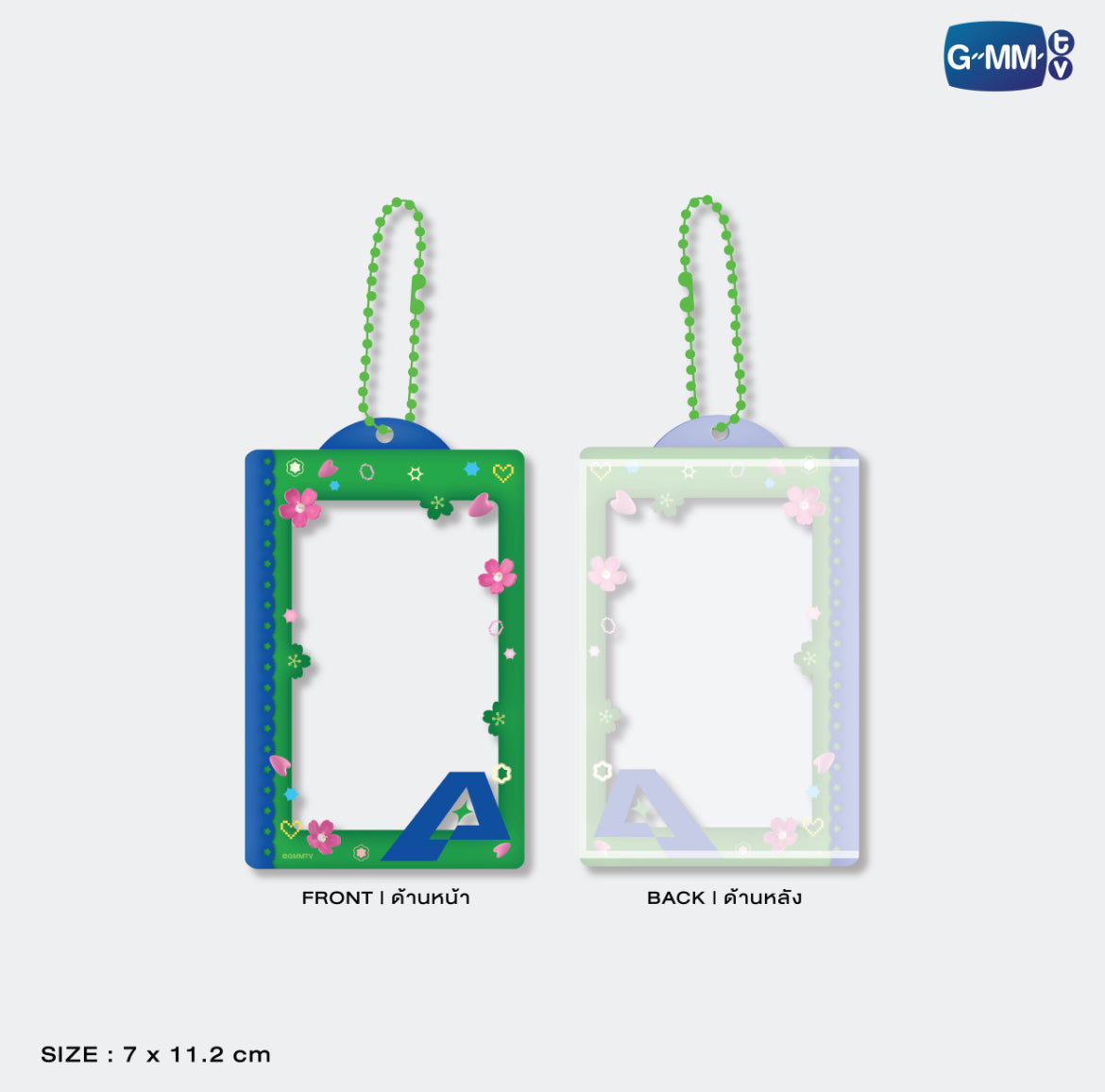 POPOS25-453 CARD HOLDER WITH PHOTOCARD ALMONDPROGRESS