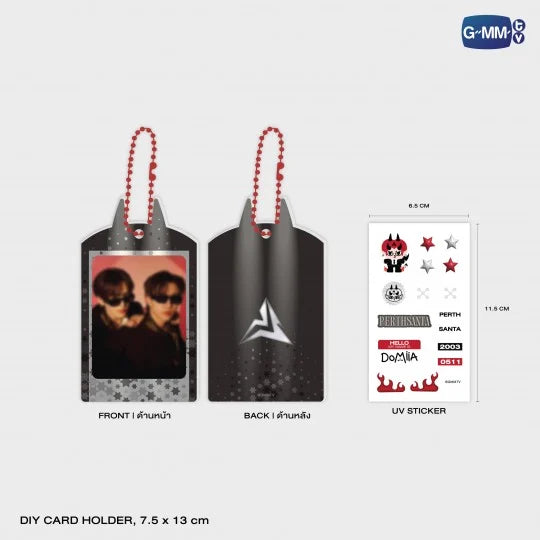【新品未開封】DOMIIA KEYCHAIN PerthSanta Fancon PERTH SANTA TIME STOPPER FANCON】DOMIIA POCKET MIRROR 2