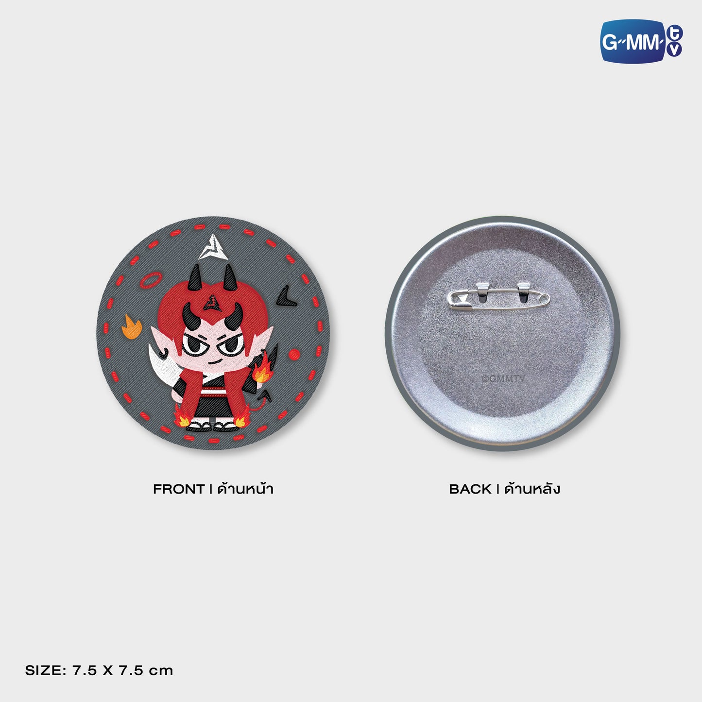 POPOS25-382 WOVEN PIN DOMIIA